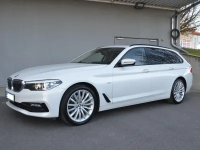 Używany BMW 520 Luxury Line 190 KM (139 kW) 2017 Biały Kombi