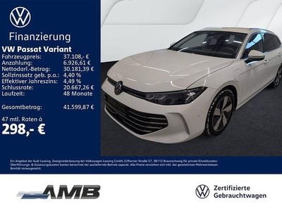 Gebraucht VW Passat Business 204 PS (150 kW) 2025 Weiß Kombi
