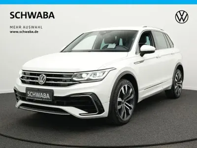Gebraucht VW Tiguan R-line 200 PS (147 kW) 2021 Oryxwhite perlmutteffekt SUV