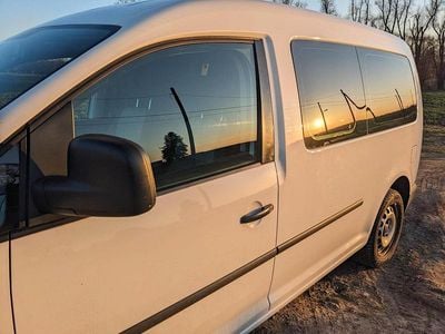 Gebraucht VW Caddy Maxi 102 PS (75 kW) 2012 Weiß Van / Kleinbus