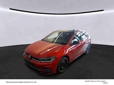 Second-hand VW Polo Style 90 CP (66 kW) 2022 Roșu Hatchback