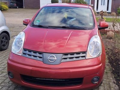 Gebraucht Nissan Note 88 PS (64 kW) 2008 Rot Kleinwagen