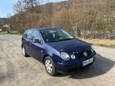 Gebraucht VW Polo Basis 64 PS (47 kW) 2004 Blau Kleinwagen