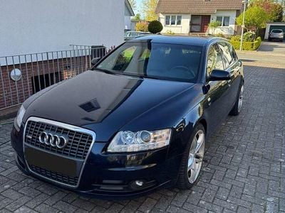 Usata Audi A6 S-Line 239 CV (175 kW) 2008 Blu Station wagon