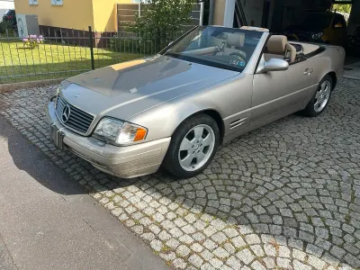 Gebraucht Mercedes SL500 225 PS (165 kW) 1999 Silber Cabrio