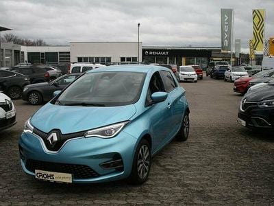 Gebraucht Renault Zoe Intens 50 kW (69 PS) 2021 Blau (aquamarinblau metallic) Kleinwagen