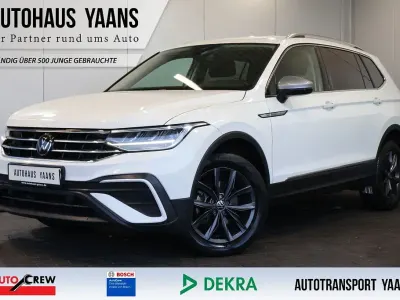 Gebraucht VW Tiguan Allspace Life 150 PS (110 kW) 2022 Weiß SUV