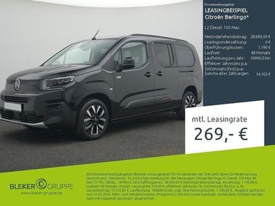 Neu Citroën Berlingo 131 PS (96 kW) 2025 Perla neraschwarz ( Van / Kleinbus