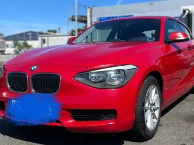 Gebraucht BMW 114 2014 Rot Kleinwagen