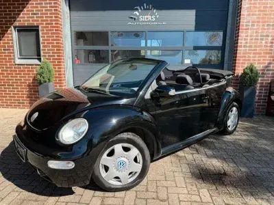 Brugt VW New Beetle Cabriolet 75 HK (55 kW) 2003 Sort Cabriolet