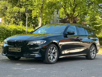 Gebraucht BMW 320 Sport Line 190 PS (139 kW) 2021 Schwarz Kombi