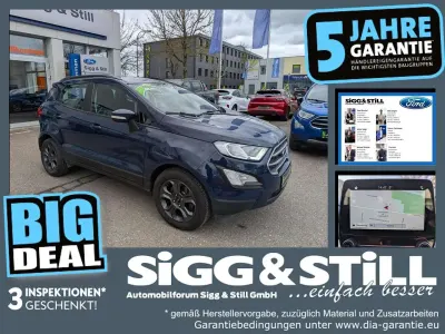 Gebraucht Ford Ecosport Cool & Connect 101 PS (74 kW) 2018 Blazerblau SUV