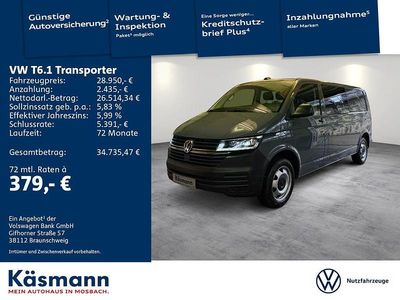 Gebraucht VW Transporter Trendline 150 PS (110 kW) 2022 Grau Van