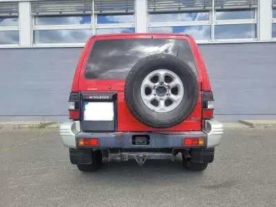 Gebraucht Mitsubishi Pajero Top 125 PS (91 kW) 1995 Rot SUV