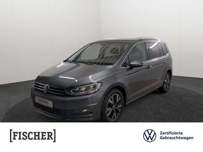 Gebraucht VW Touran Highline 150 PS (110 kW) 2020 Grau Van / Kleinbus