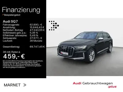 Gebraucht Audi SQ7 Ambiente 507 PS (372 kW) 2022 Mythosschwarz metallic SUV