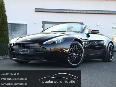 Second-hand Aston Martin V8 Vantage 385 CP (283 kW) 2008 Negru Cabrio