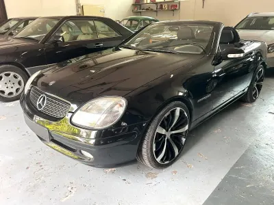 Gebraucht Mercedes SLK200 163 PS (119 kW) 2003 Schwarz Cabrio