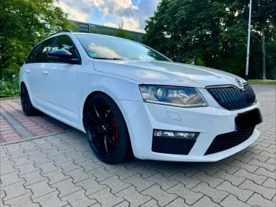 Gebraucht Skoda Octavia RS 184 PS (135 kW) 2016 Weiß Kombi