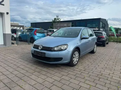 Gebraucht VW Golf VI Comfortline 80 PS (58 kW) 2009 Shark blue metallic Kleinwagen