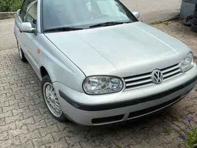 Gebraucht VW Golf Karmann 101 PS (74 kW) 1999 Silber Cabrio