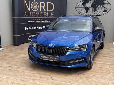 Gebraucht Skoda Superb SportLine 200 PS (147 kW) 2023 Raceblau metallic (metallic) Kombi