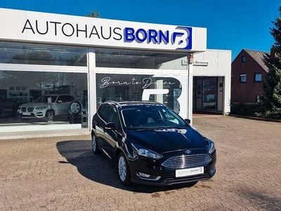 Usata Ford Focus Titanium 125 CV (91 kW) 2018 Nero Berlina