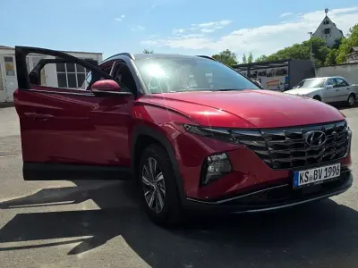 Gebraucht Hyundai Tucson 230 PS (169 kW) 2021 Rot SUV