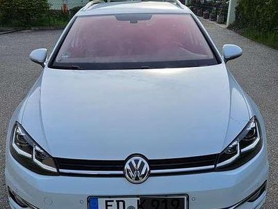 Second-hand VW Golf VII Highline 125 CP (91 kW) 2018 Alb Break