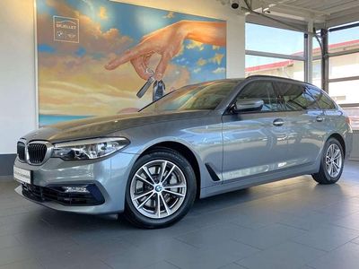 Gebraucht BMW 525 Sport Line 231 PS (169 kW) 2018 Bluestone metallic Kombi