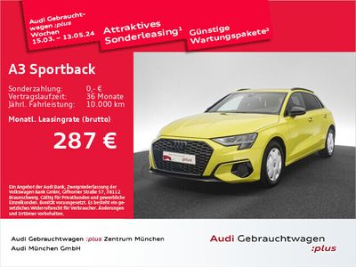 gebraucht Audi A3 Sportback 30 TDI S tronic advanced Virtual+/AHK/PDC/