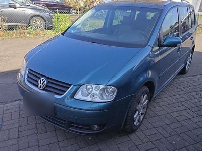 Gebraucht VW Touran Highline 136 PS (100 kW) 2004 Grün Van / Kleinbus