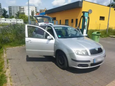 Gebraucht Skoda Fabia 2007 Silber Kombi