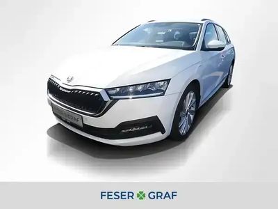 Gebraucht Skoda Octavia Ambition 204 PS (150 kW) 2021 Moon weiss perleffekt Kombi