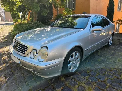 Używany Mercedes CLK200 Avantgarde 163 KM (119 kW) 2001 Srebrny Coupe