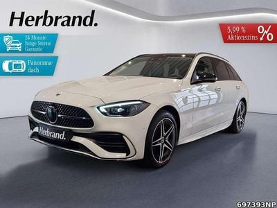 Gebraucht Mercedes C300e AMG line 204 PS (150 kW) 2025 Manufaktur lack manufaktur opa Kombi