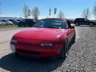 Second-hand Mazda MX5 115 CP (84 kW) 1990 Roșu Cabrio