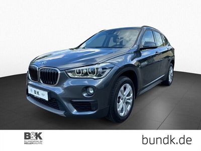 gebraucht BMW X1 X1sDrive18d Advant Navi LED Tempo AHK Klimaaut Bluetooth Klima PDC el. Fenster