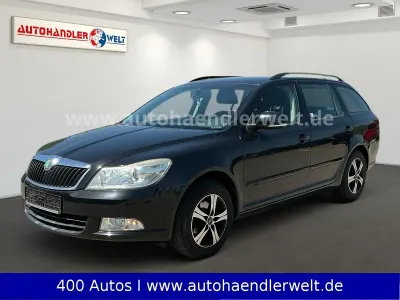 Gebraucht Skoda Octavia 102 PS (75 kW) 2009 Schwarz Kombi