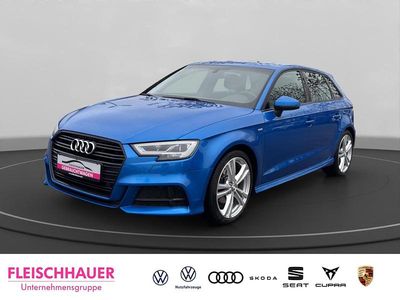Gebraucht Audi A3 S-Line 150 PS (110 kW) 2020 Blau Limousine