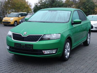 Gebraucht Skoda Rapid Ambition 105 PS (77 kW) 2014 Grün metallic Limousine