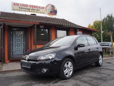 Schwarz Gebraucht 2009 VW Golf VI Comfortline Kleinwagen | 4.290 € (Fairer Preis)