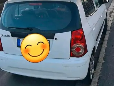 Gebraucht Kia Picanto 60 PS (44 kW) 2009 Weiß Kleinwagen
