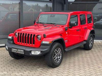 Gebraucht Jeep Wrangler Unlimited Sahara 381 PS (280 kW) 2022 Rot SUV