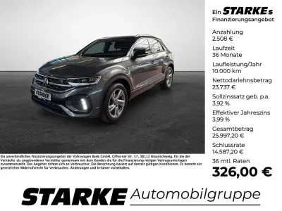 Gebraucht VW T-Roc R-line 150 PS (110 kW) 2022 Deep black perleffekt SUV