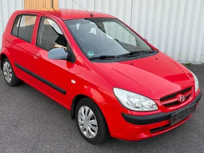 Gebraucht Hyundai Getz Edition 67 PS (49 kW) 2009 Rot Kleinwagen
