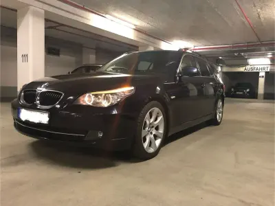 Usata BMW 520 Exclusive 177 CV (130 kW) 2009 Blu Station wagon