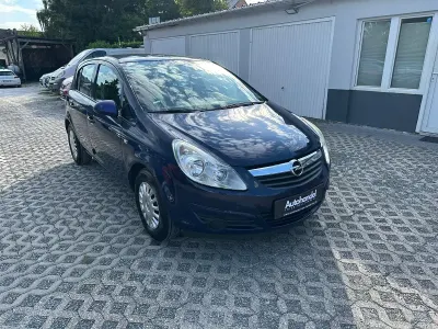 Gebraucht Opel Corsa Selection 60 PS (44 kW) 2009 Royalblau h: u2/f:atlantikblau Kleinwagen