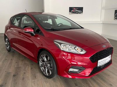 Usata Ford Fiesta ST-Line 140 CV (102 kW) 2018 Rosso Utilitaria