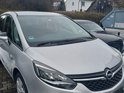 Gebraucht Opel Zafira Tourer Edition 120 PS (88 kW) 2017 Silber Van / Kleinbus